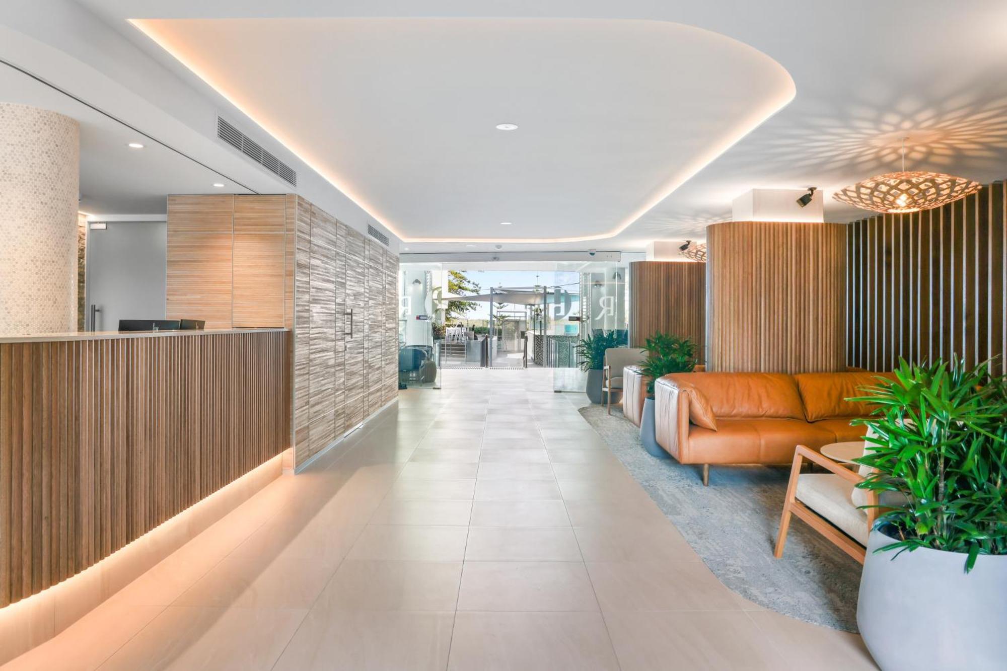 Rumba Beach Resort Caloundra Ngoại thất bức ảnh The interior of the clinic