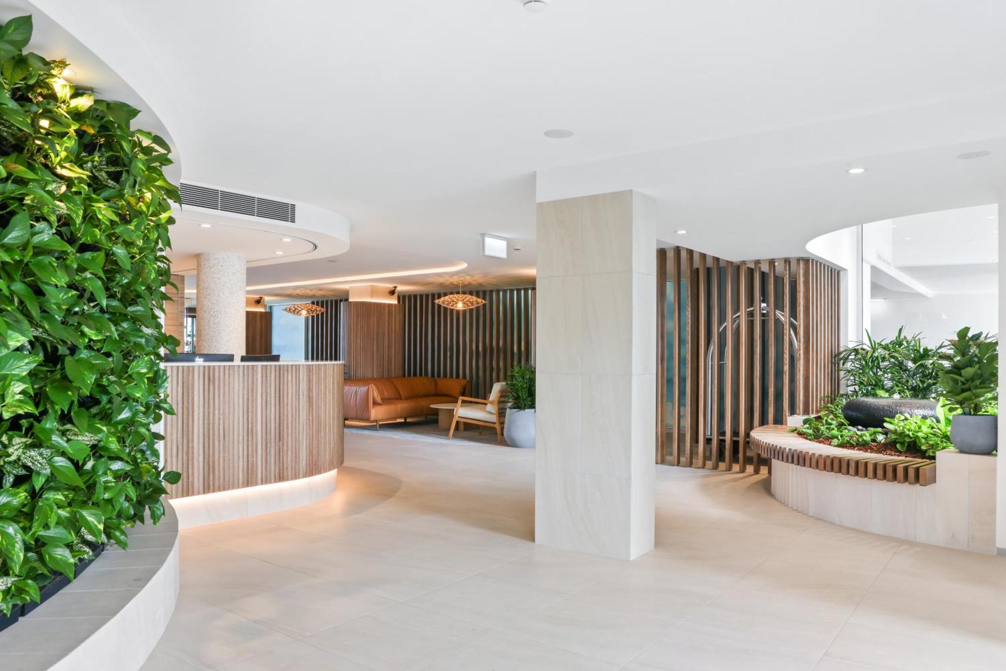 Rumba Beach Resort Caloundra Ngoại thất bức ảnh The lobby of the new building